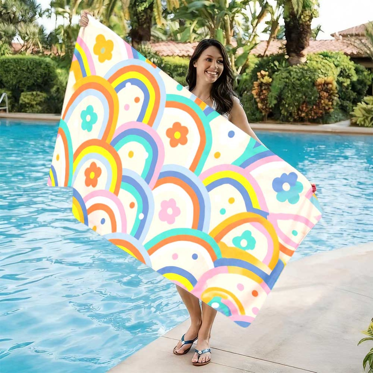 Yoga In Fitness - One Beach Towel That Is Reusable,