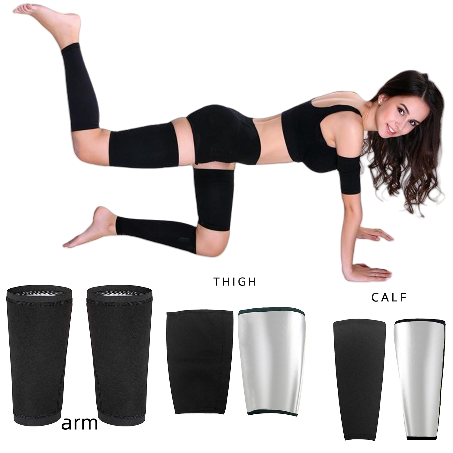 Yoga Fitness Gear - Women's body sculpting sweat fitness yoga
