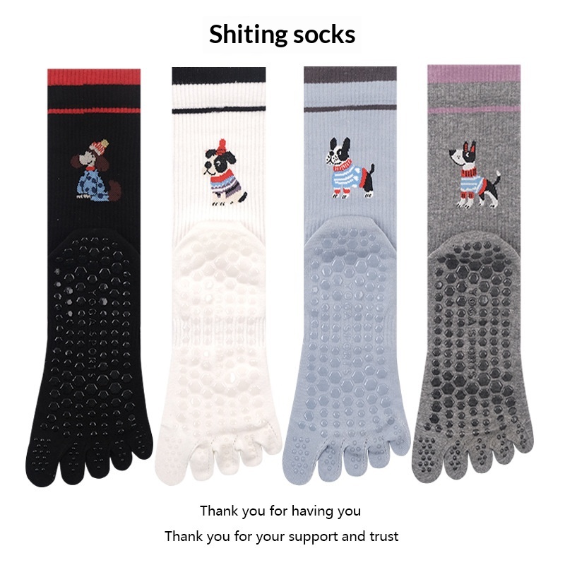 Yoga Fitness Workout - Yoga Socks Women Five-finger Indoor Workout