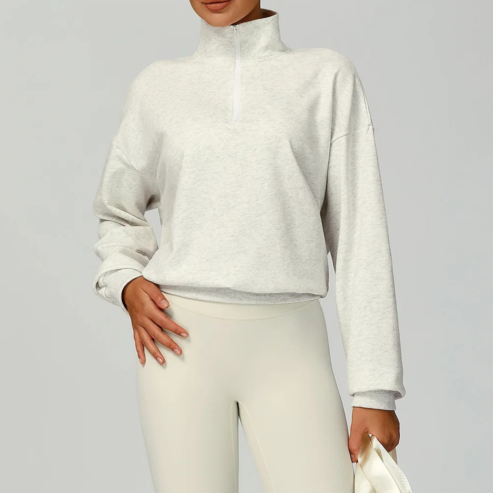 Yoga Fitness Hoodie - 100% Cotton Winter Yoga Hoodies Stand