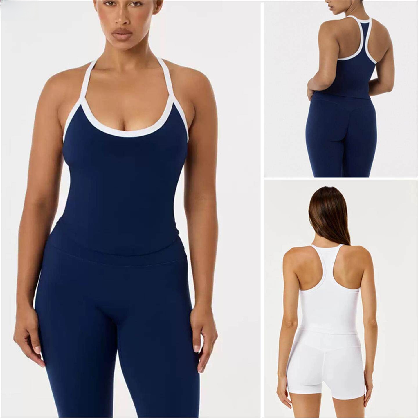 Yoga Fitness Gear - High Waist Yoga Set Fitness Sportswear