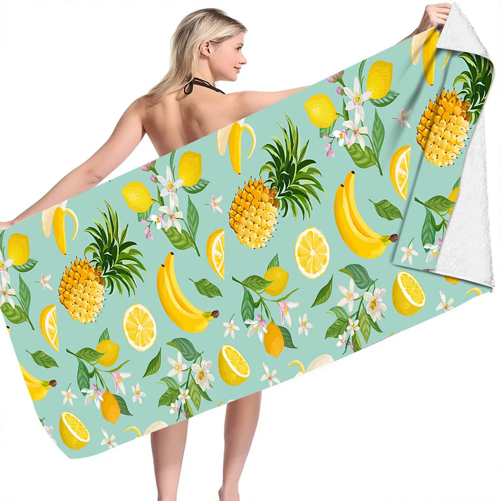 Fruit Print Plants No Sand Fre - Fitness Yoga Only For Women ulasan dan harga