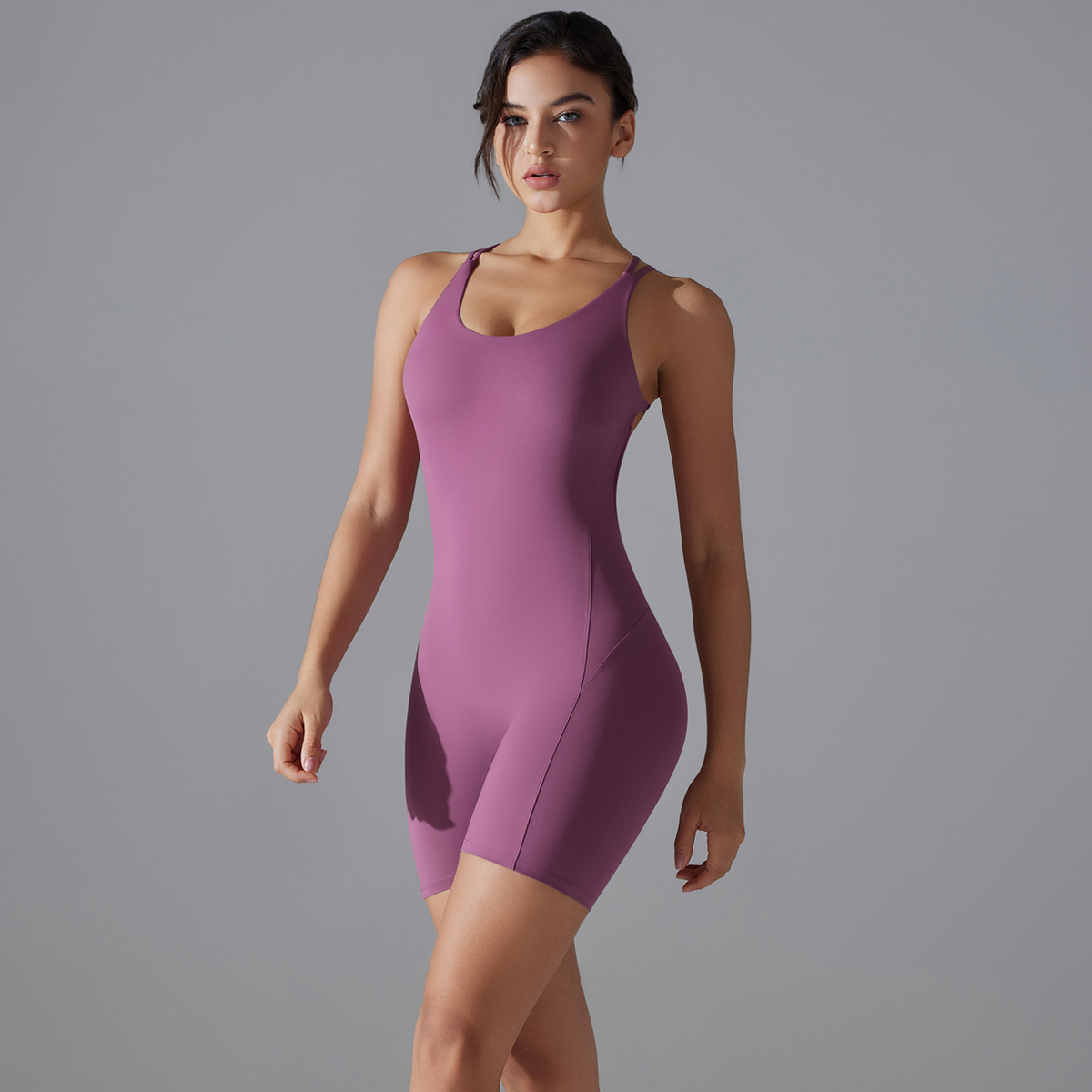 Yoga Set Romper Backless Set F - Yoga Fitness Kleidung ulasan dan harga