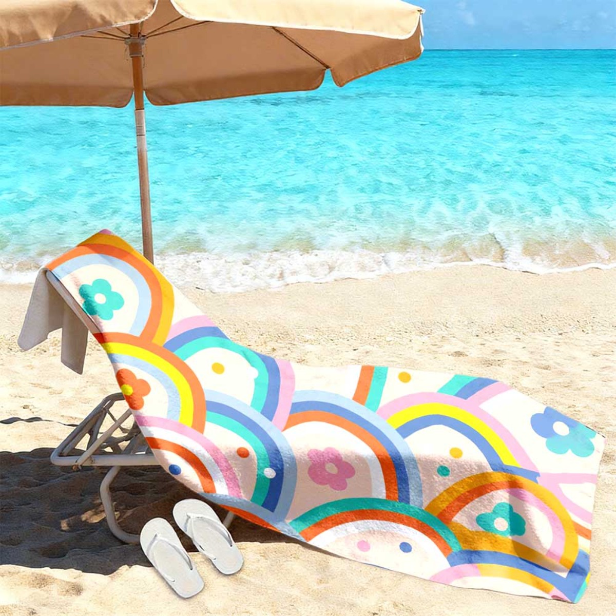 One Beach Towel That Is Reusab - Yoga In Fitness ulasan dan harga