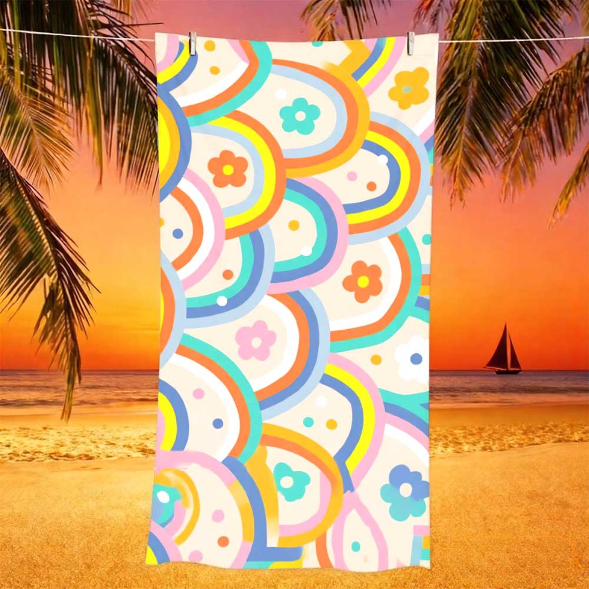 One Beach Towel That Is Reusab - Yoga In Fitness ulasan dan harga