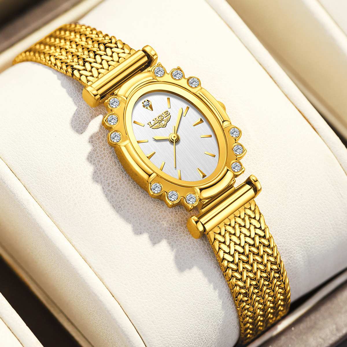 LIGE 2026 Luxury Women Watches - Resistance Bands ulasan dan harga