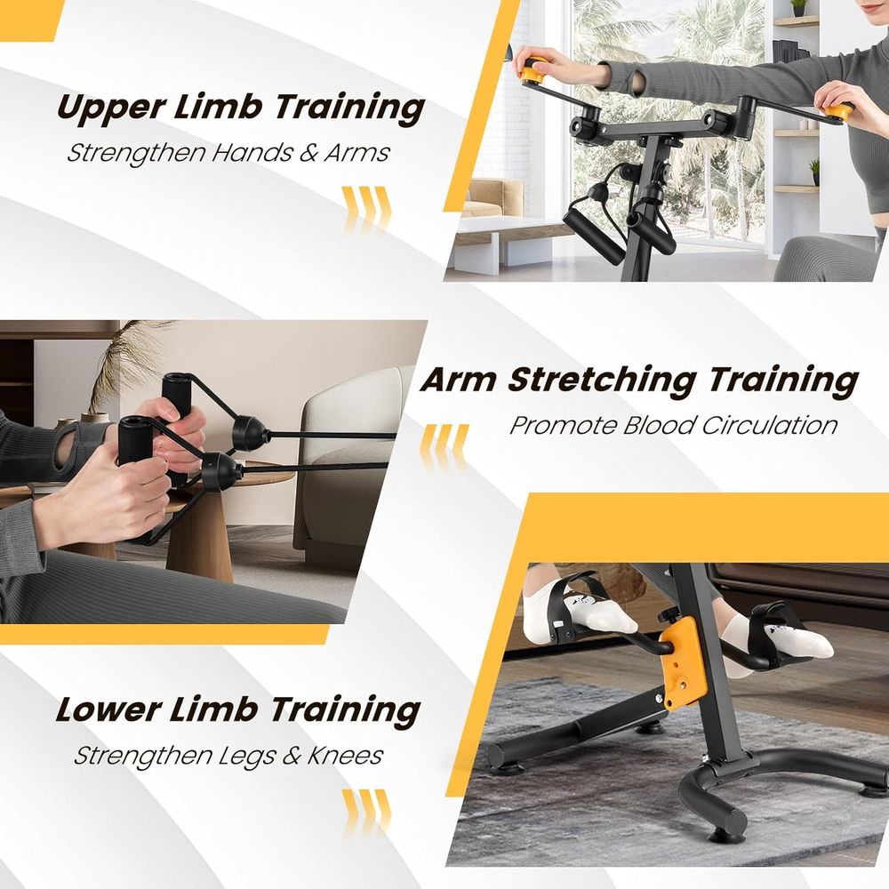 Adjustable Height Exercise Bik - Resistance Bands ulasan dan harga