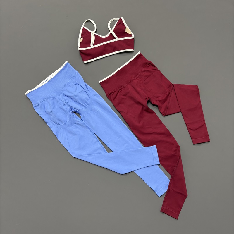 2 Pcs Sports Set Seamless Cont - Yoga Fitness Kleidung ulasan dan harga