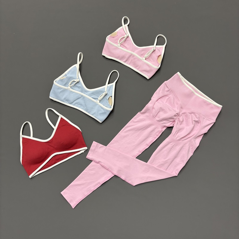 2 Pcs Sports Set Seamless Cont - Yoga Fitness Kleidung ulasan dan harga