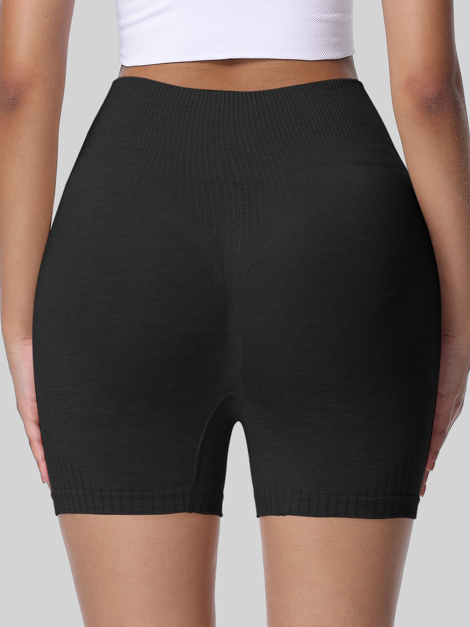 High Waist Elastic Yoga Shorts - Yoga Fitness Gear ulasan dan harga