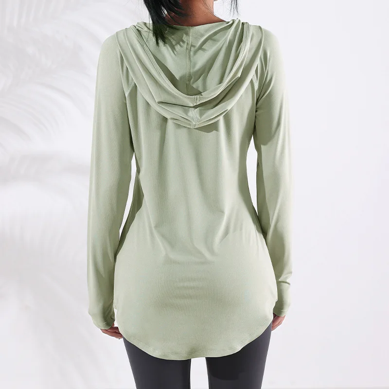 Autumn Women Sport Hoodies Loo - Yoga Fitness Hoodie ulasan dan harga