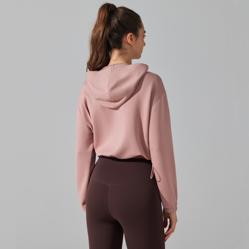 Winter Women Loose Sport Hoodi - Yoga Fitness Hoodie ulasan dan harga