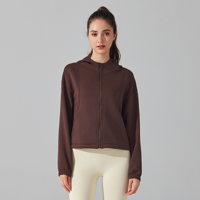 Winter Women Loose Sport Hoodi - Yoga Fitness Hoodie ulasan dan harga
