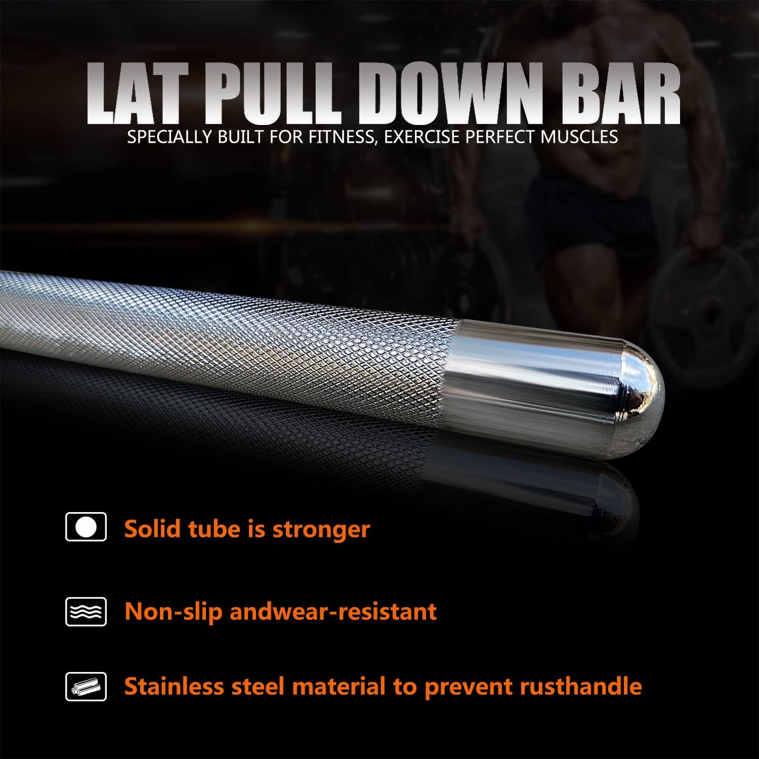 Wide Grip Lat Pulldown Bar for - Lat Pulldown Bar ulasan dan harga