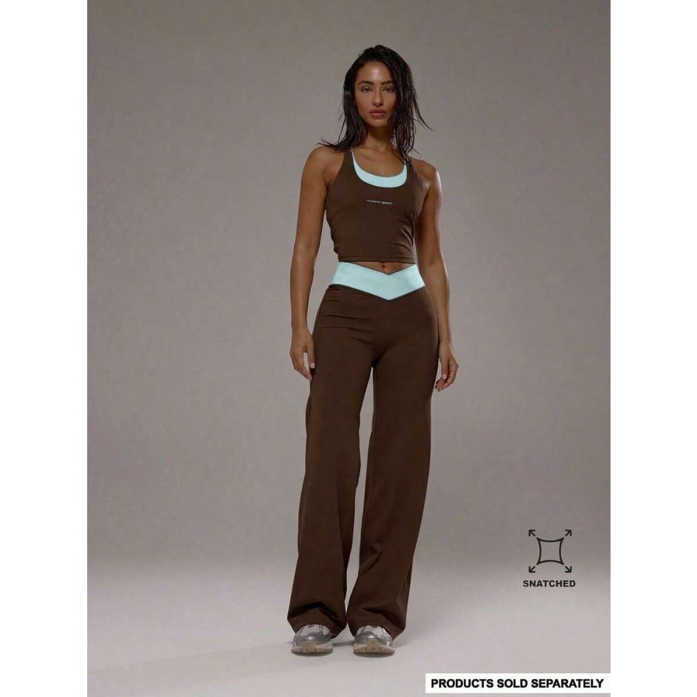 Sport Cross Waistband Layered  - Fitness Yoga Only For Women ulasan dan harga