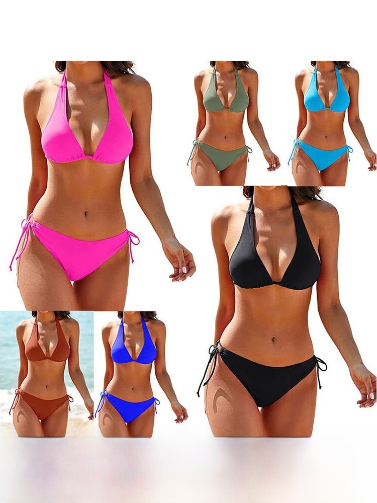 Sexy Women's Bikini Swimsuit T - Yoga Fitness Gear ulasan dan harga