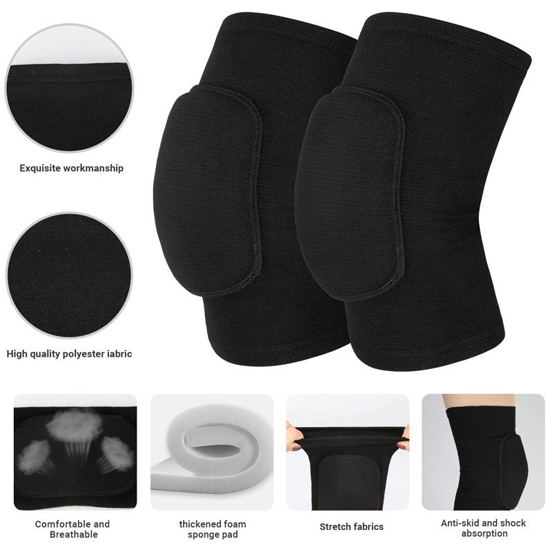 WOSWEIR-Dancing Knee Pads for  - Yoga Fitness Gear ulasan dan harga