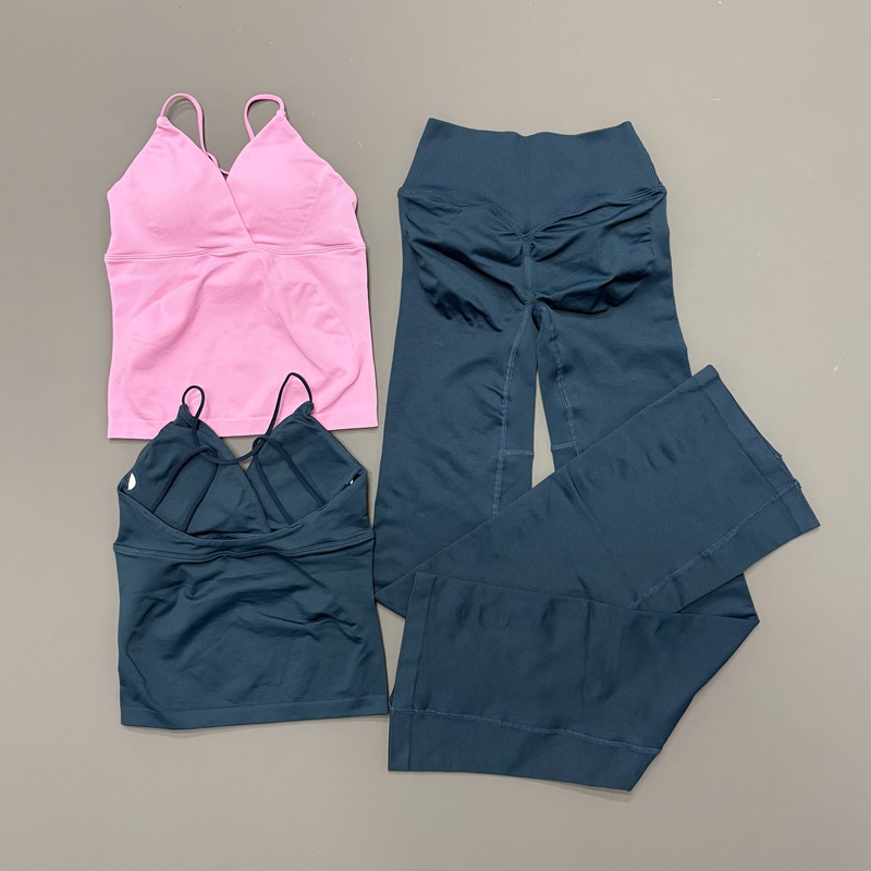 2Pcs Women Gym Set Vision Twis - Yoga Fitness Kleidung ulasan dan harga