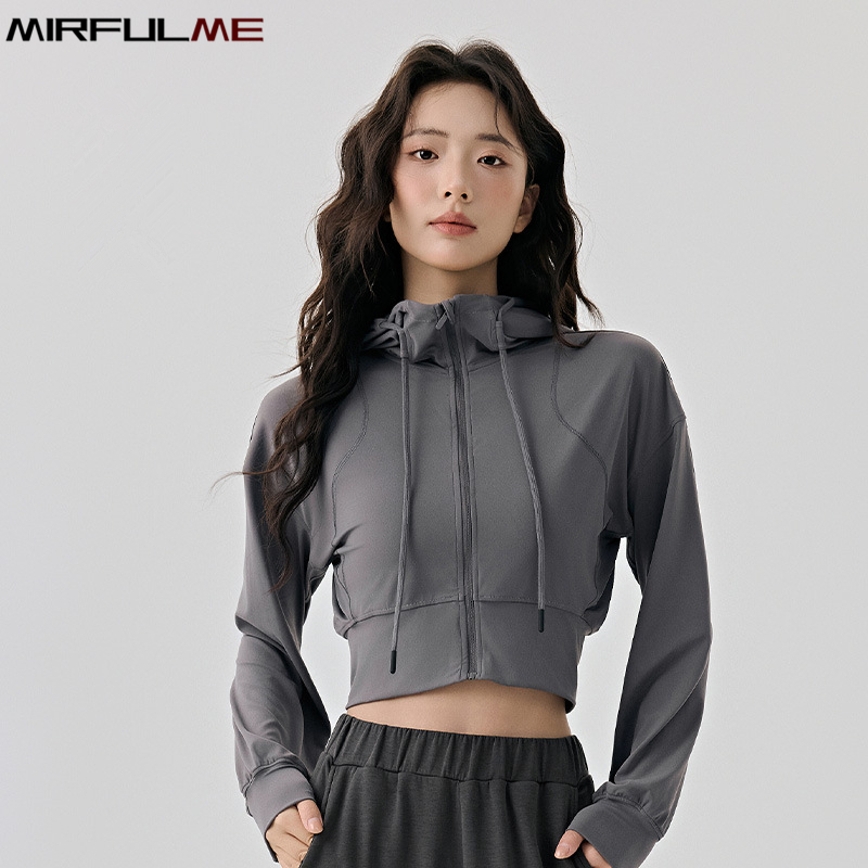 Autumn Women Sports Hoodies Sl - Yoga Fitness Hoodie ulasan dan harga