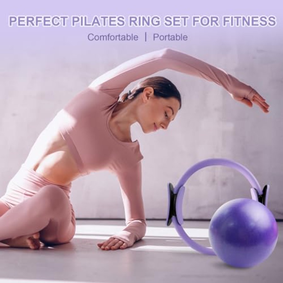 Pilates Equipment Kit for Home - Resistance Bands ulasan dan harga