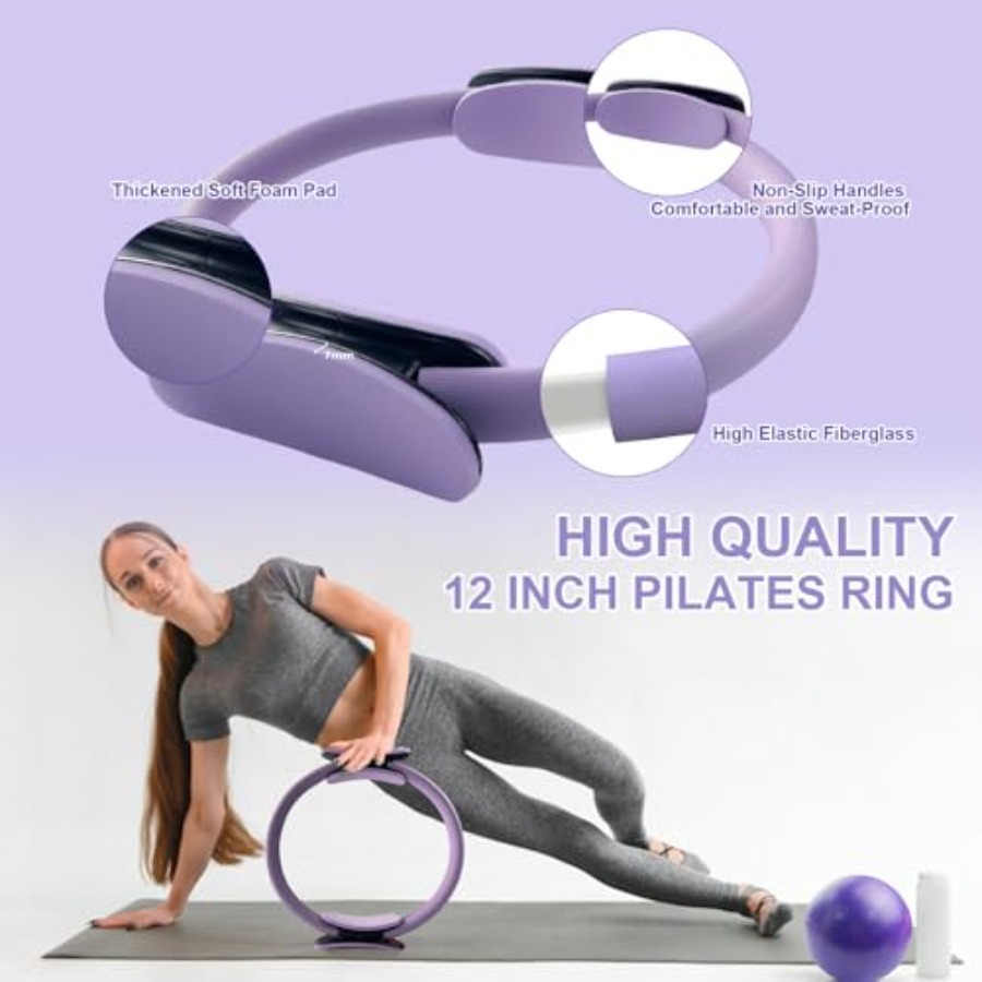 Pilates Equipment Kit for Home - Resistance Bands ulasan dan harga