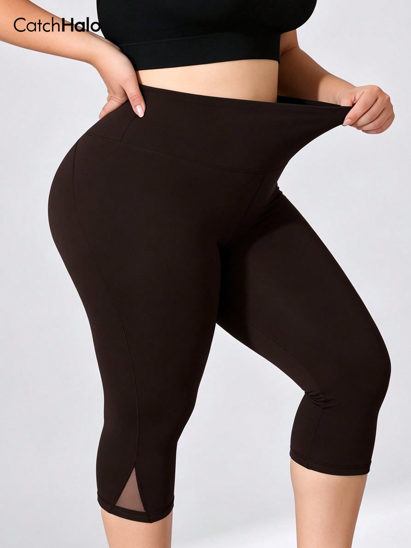 Plus Size Gym Leggings Women M - Yoga Fitness Workout ulasan dan harga