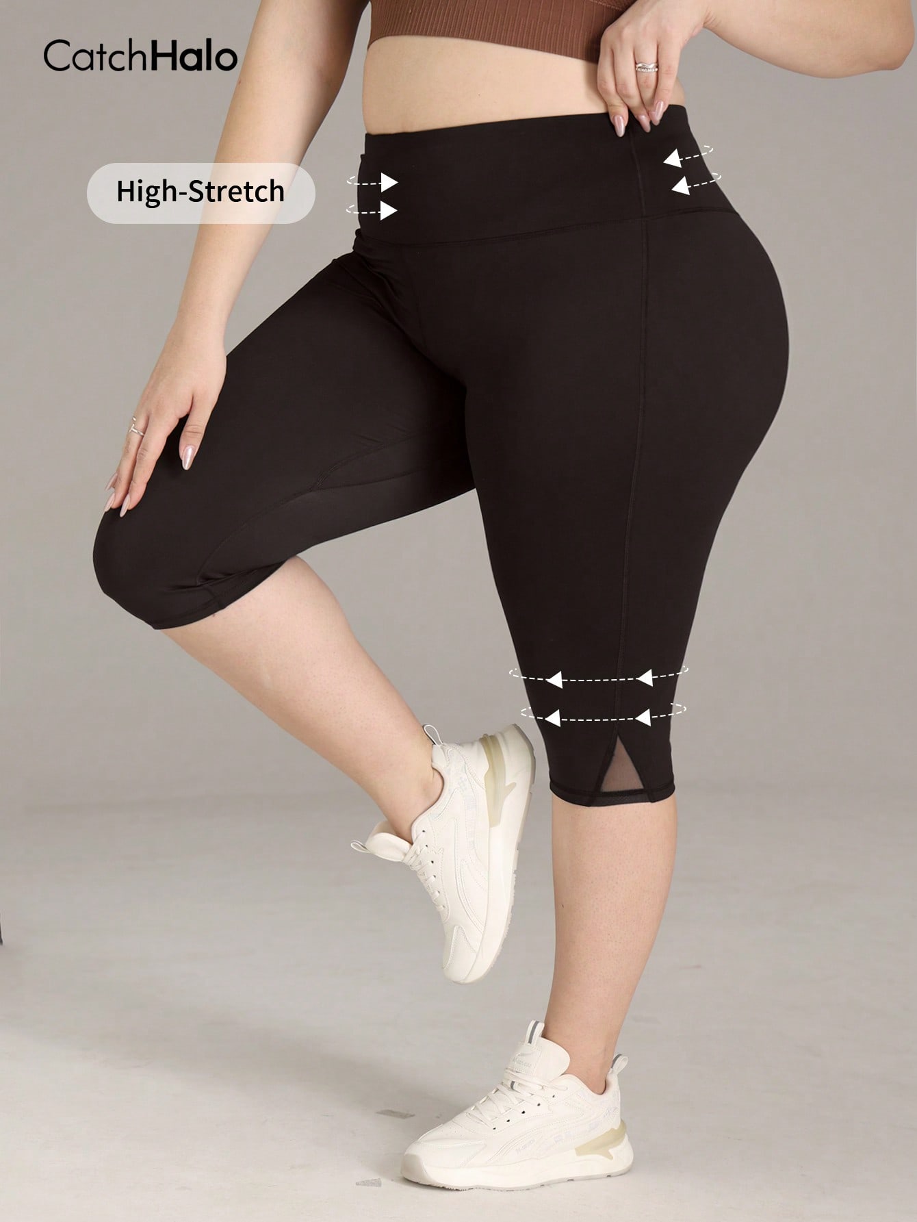 Plus Size Gym Leggings Women M - Yoga Fitness Workout ulasan dan harga