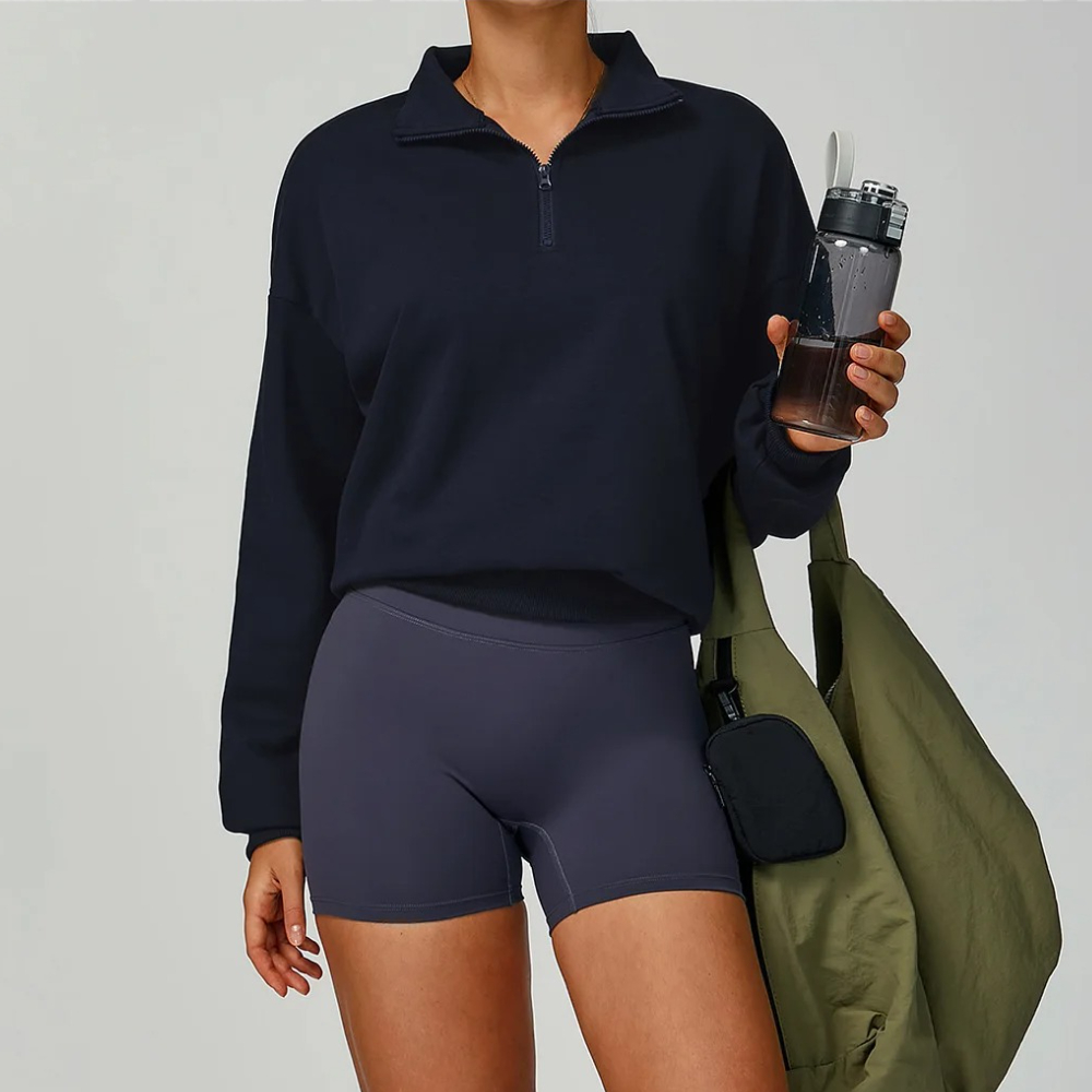 100% Cotton Winter Yoga Hoodie - Yoga Fitness Hoodie ulasan dan harga