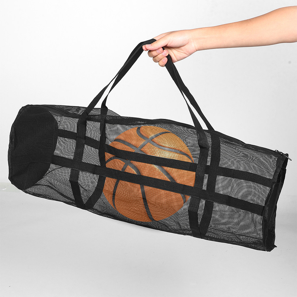 Mesh Gym Storage Bag Extra Lar - Yoga Fitness Gear ulasan dan harga