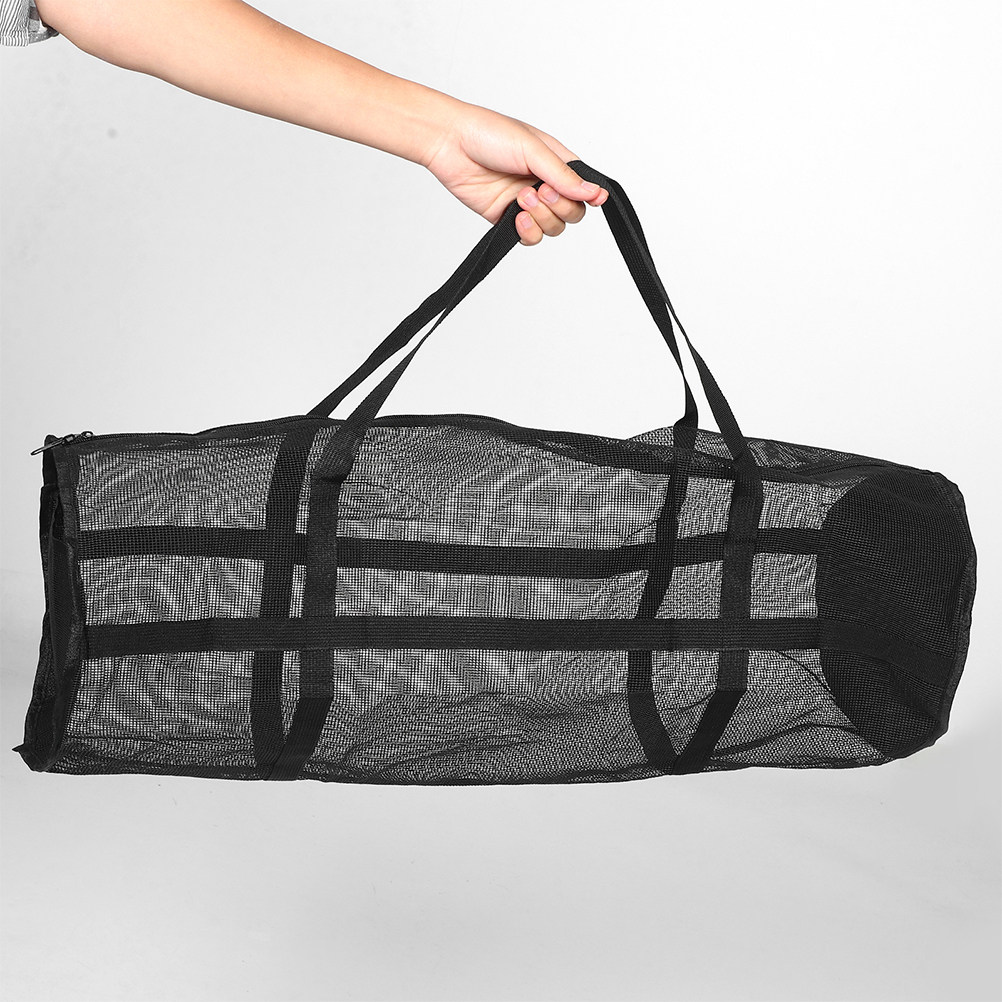 Mesh Gym Storage Bag Extra Lar - Yoga Fitness Gear ulasan dan harga
