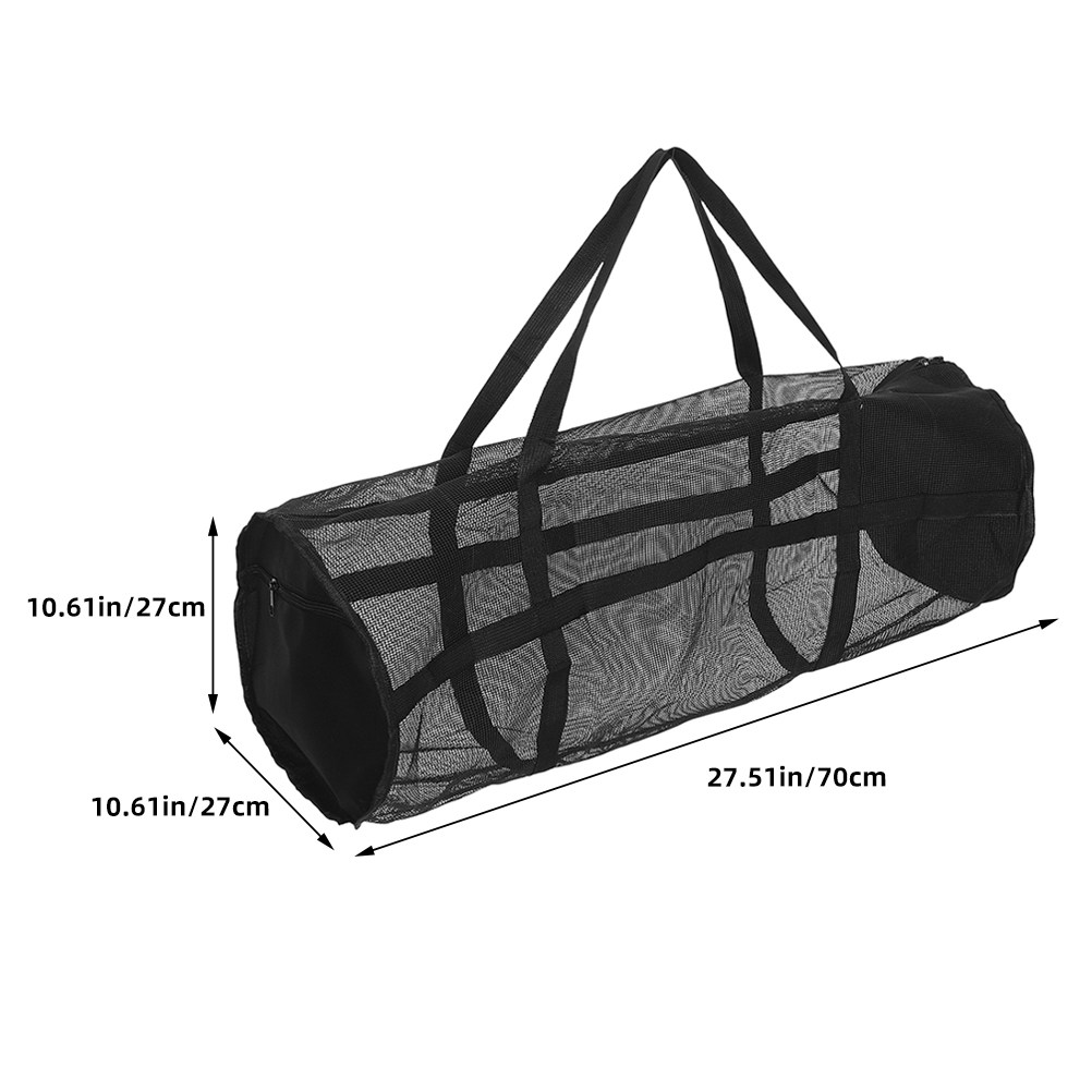 Mesh Gym Storage Bag Extra Lar - Yoga Fitness Gear ulasan dan harga