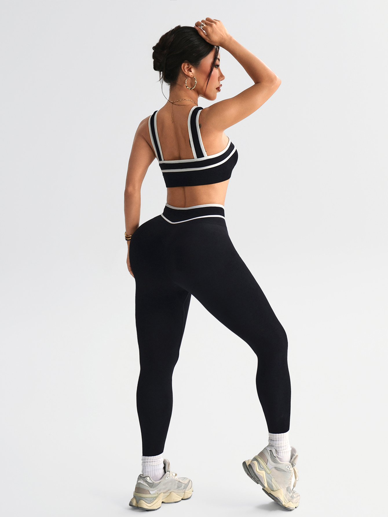 2 pcs Women Seamless Yoga Sets - Yoga Fitness Kleidung ulasan dan harga