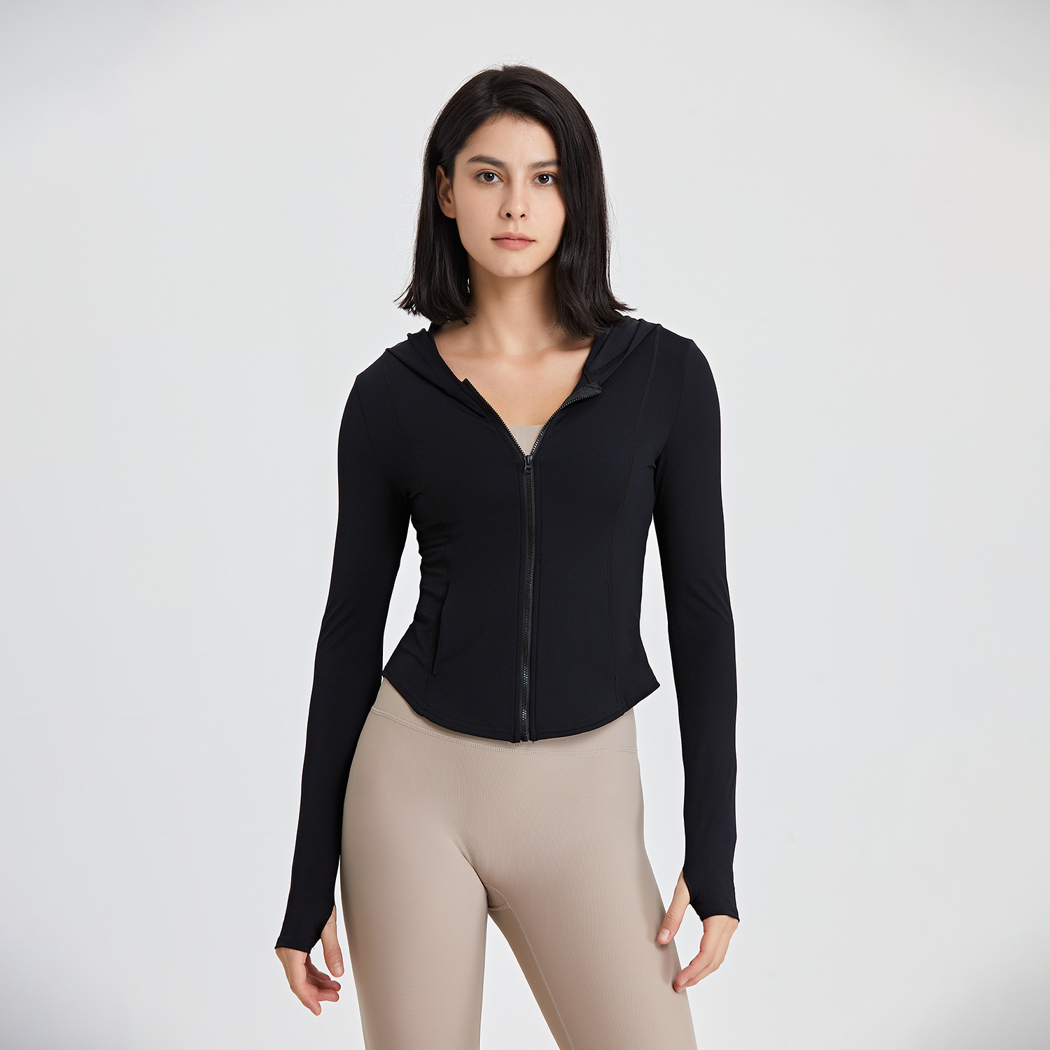 Women Sport Hoodies Slim Yoga  - Yoga Fitness Hoodie ulasan dan harga