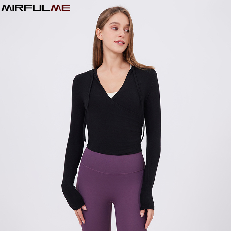 Autumn Women Sport Hoodies Bre - Yoga Fitness Hoodie ulasan dan harga