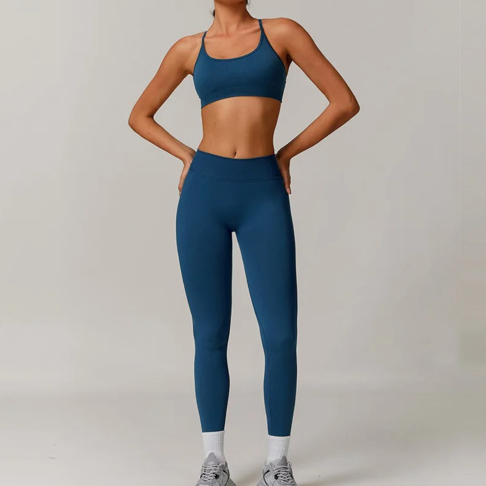 2PCS Yoga Seamless Set Sexy Gy - Yoga Fitness Kleidung ulasan dan harga