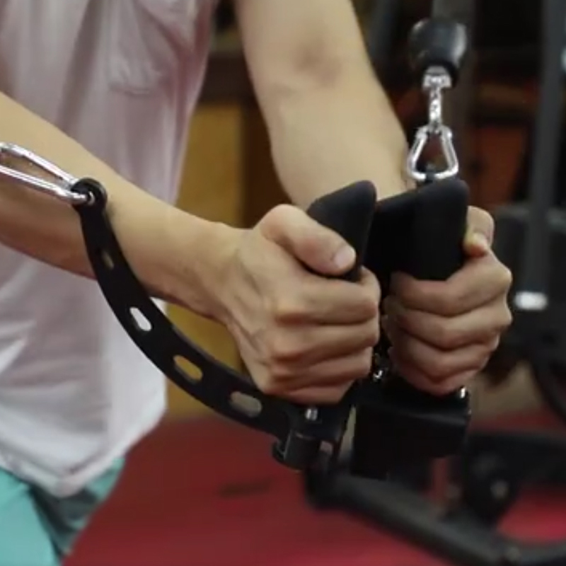 Gym Rowing T-bar Biceps Tricep - Lat Pulldown Bar ulasan dan harga