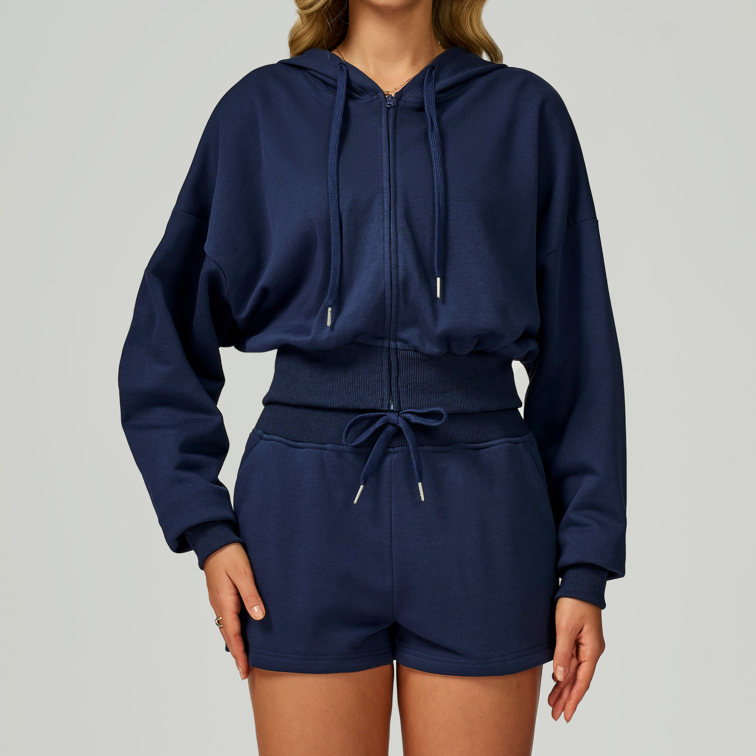 Women Hooded Long Sleeved Wint - Yoga Fitness Hoodie ulasan dan harga