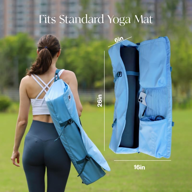 Padded Yoga Mat Bag with Adjus - Yoga In Fitness ulasan dan harga