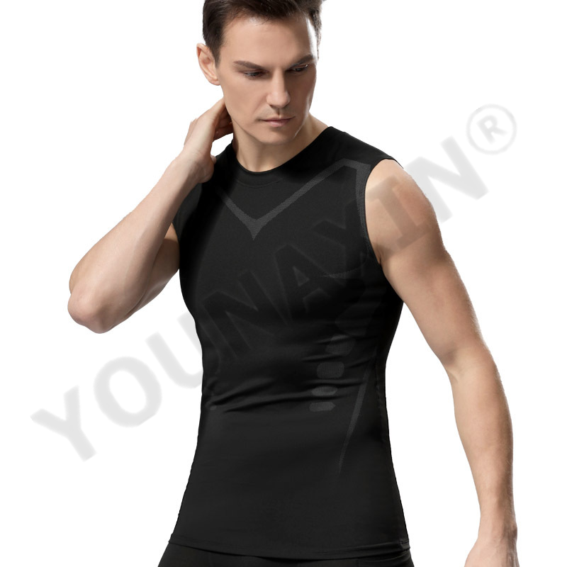 3 Pieces Men's Sleeveless T-Sh - Yoga Fitness Top ulasan dan harga
