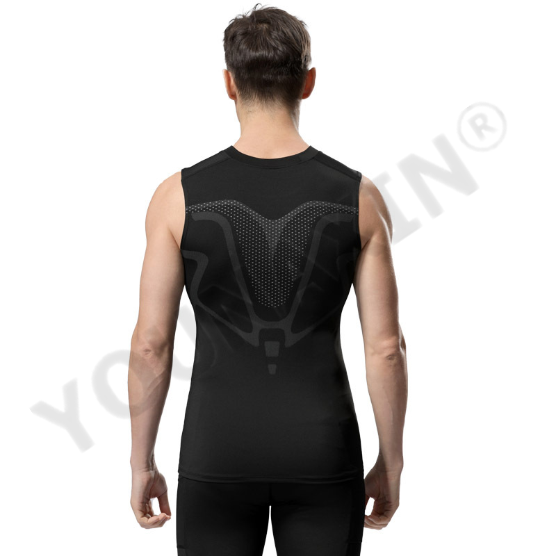 3 Pieces Men's Sleeveless T-Sh - Yoga Fitness Top ulasan dan harga