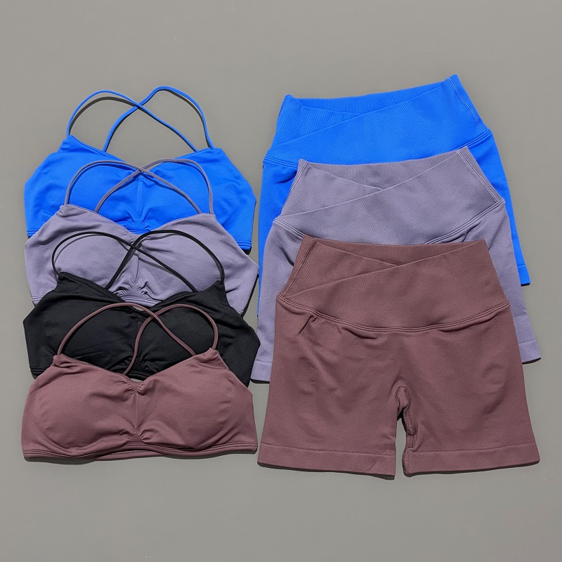 2 Piece Vision Gym Set Women Y - Yoga Fitness Top ulasan dan harga