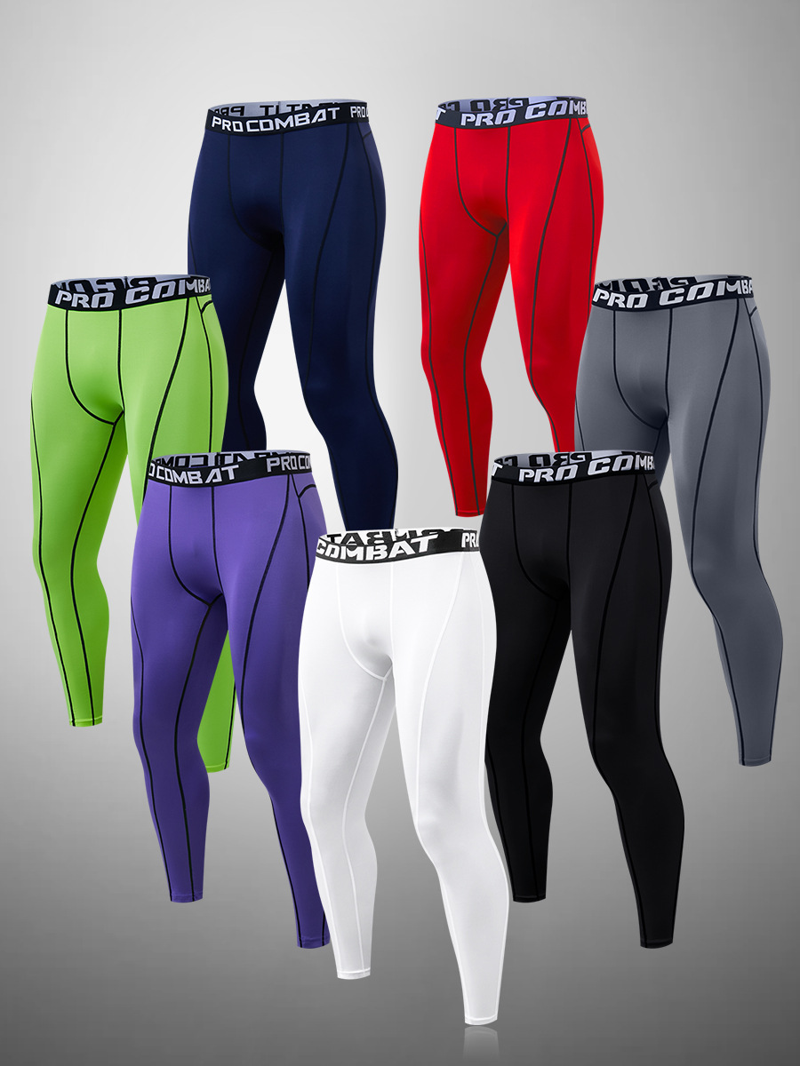 Men Compression Tight Leggings - Yoga Fitness Workout ulasan dan harga