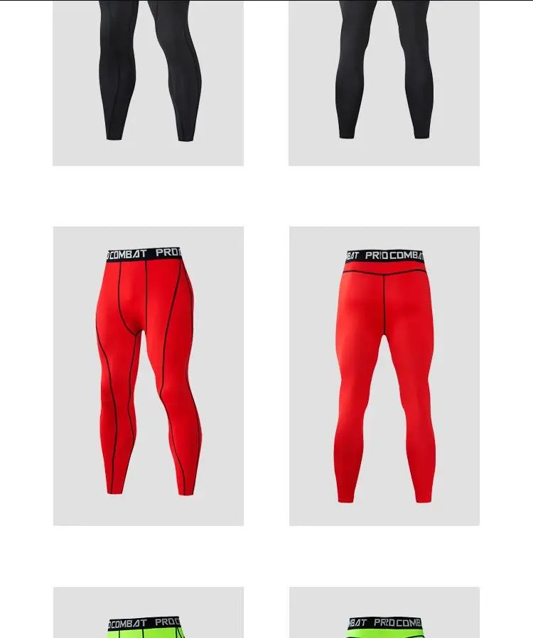 Men Compression Tight Leggings - Yoga Fitness Workout ulasan dan harga