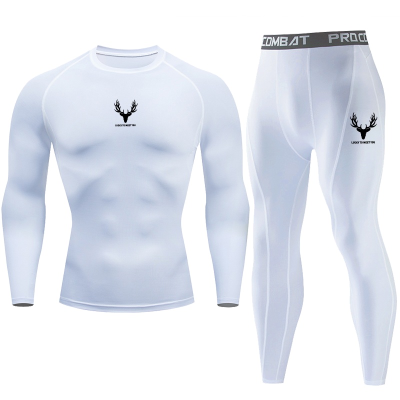 Men's tight fitting sportswear - Yoga In Fitness ulasan dan harga