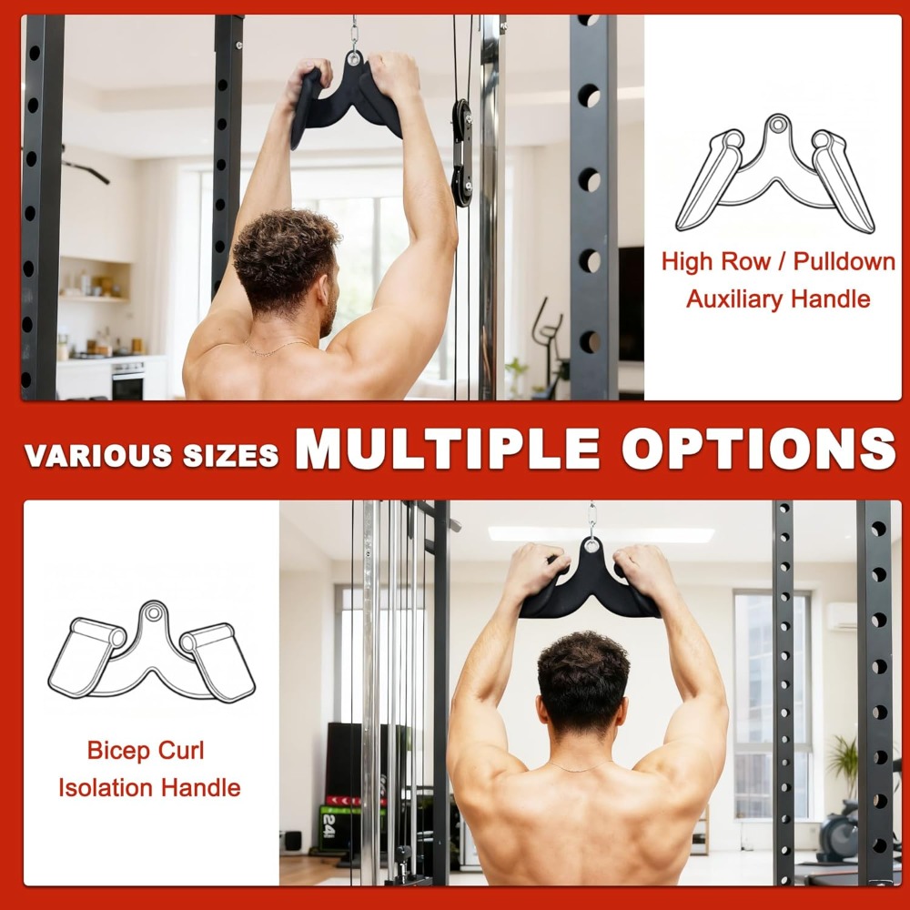 5-Piece Cable Machine Rowing B - Lat Pulldown Bar ulasan dan harga