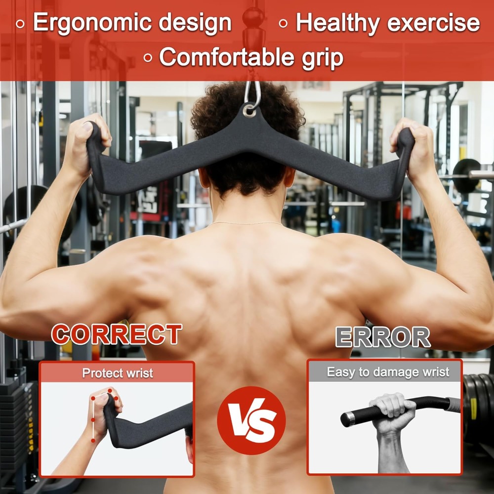5-Piece Cable Machine Rowing B - Lat Pulldown Bar ulasan dan harga