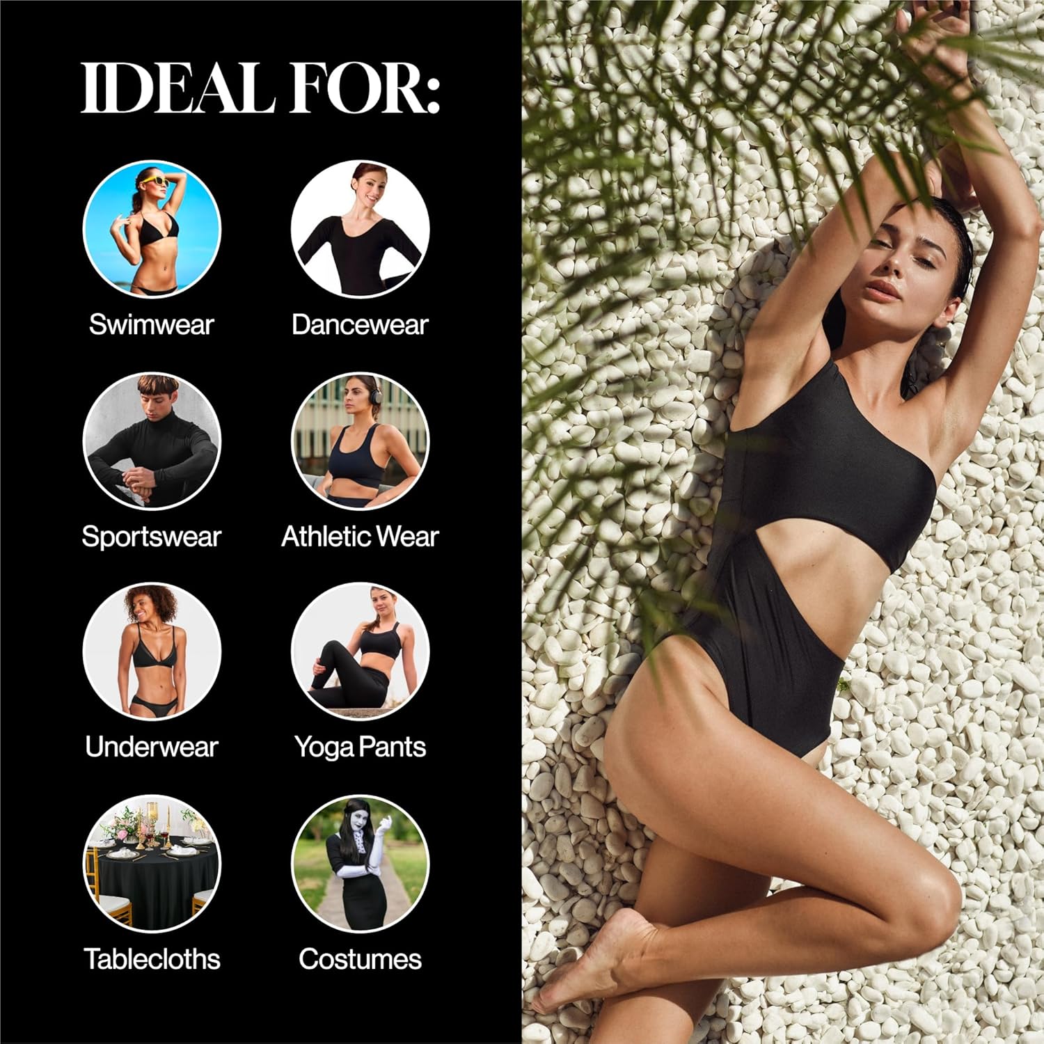 Spandex Fabric,4 Way Stretch L - Yoga Fitness Top ulasan dan harga