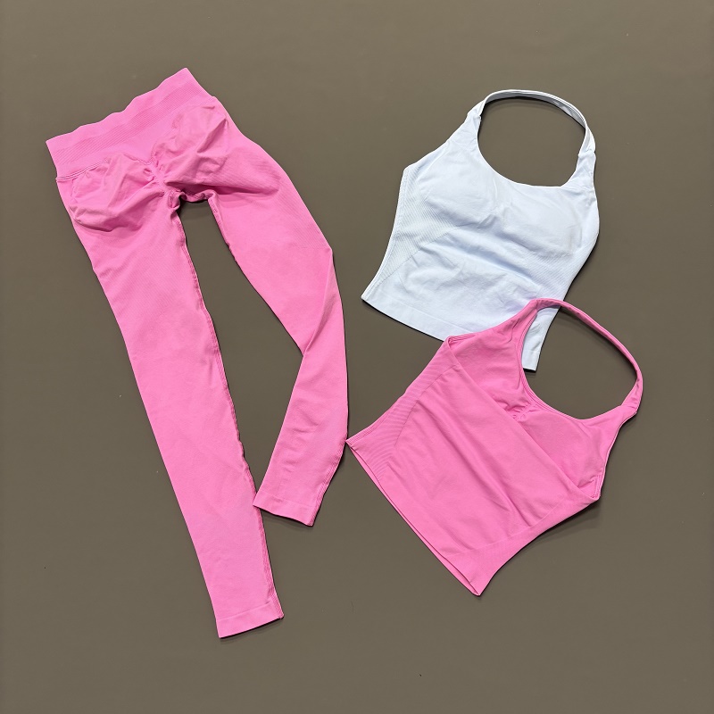 2PCS Halter Neck Sportswear Se - Yoga Fitness Kleidung ulasan dan harga