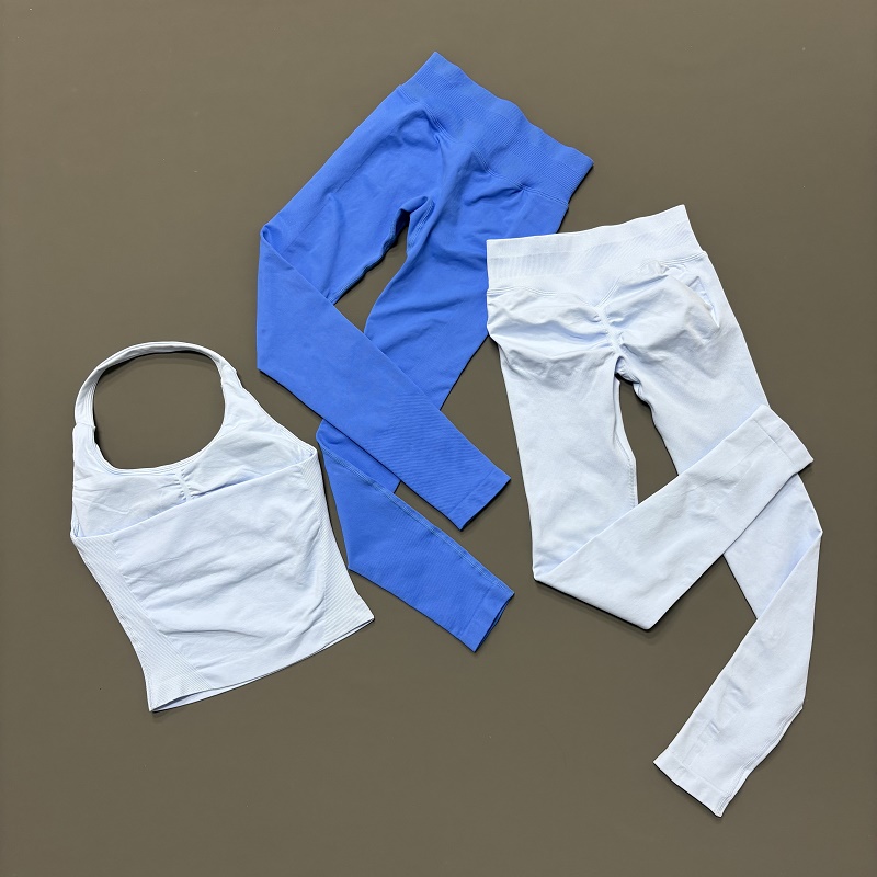 2PCS Halter Neck Sportswear Se - Yoga Fitness Kleidung ulasan dan harga