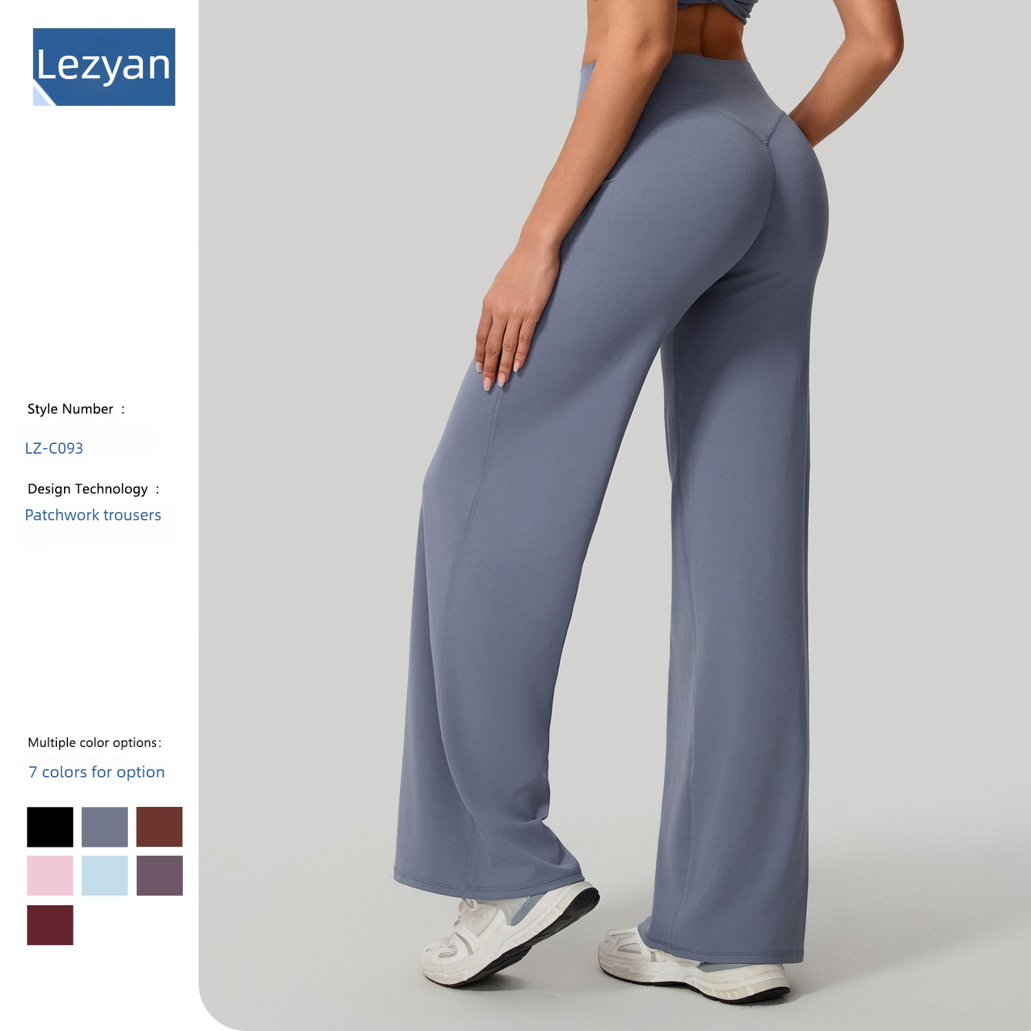 Lezyan Loose Soft Yoga Wide Le - Yoga Fitness Workout ulasan dan harga